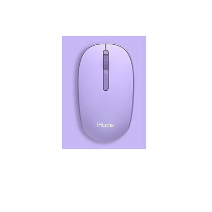 iHome 2.4G Wireless Mouse with Mousepad Bundle Purple 2IHMS2266H0L2
