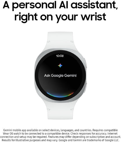 Samsung Galaxy Watch 8 40mm Aluminum Smartwatch BT Silver (2025) SM-L320NZSCXAA