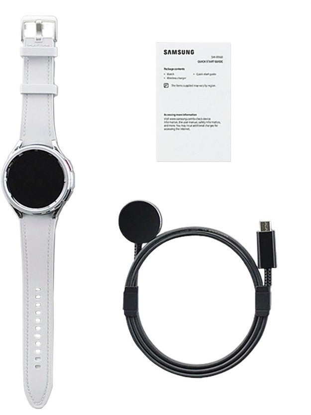 Samsung Galaxy Watch6 Classic Stainless Steel Smartwatch 47mm BT Silver SM-R960NZSAXAA