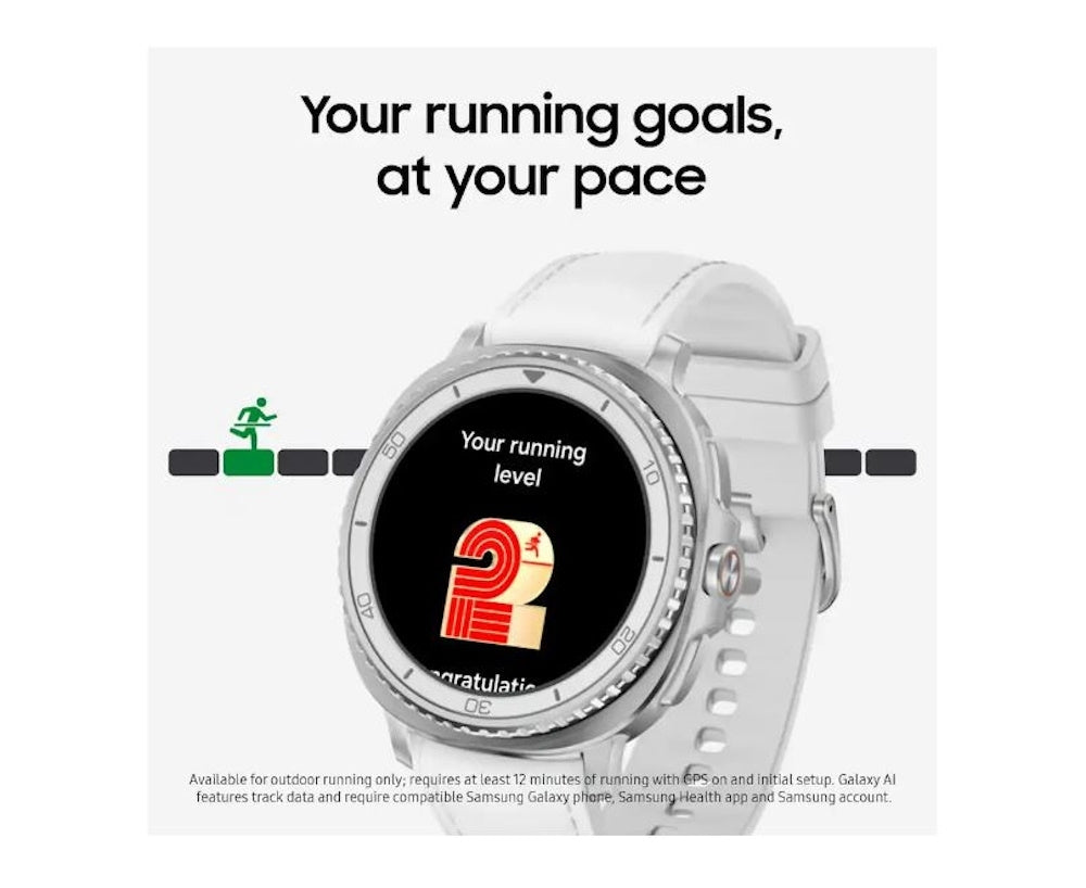 Samsung Galaxy Watch8 Classic Stainless Steel Smartwatch 46mm BT SM-L500NZKDXAA
