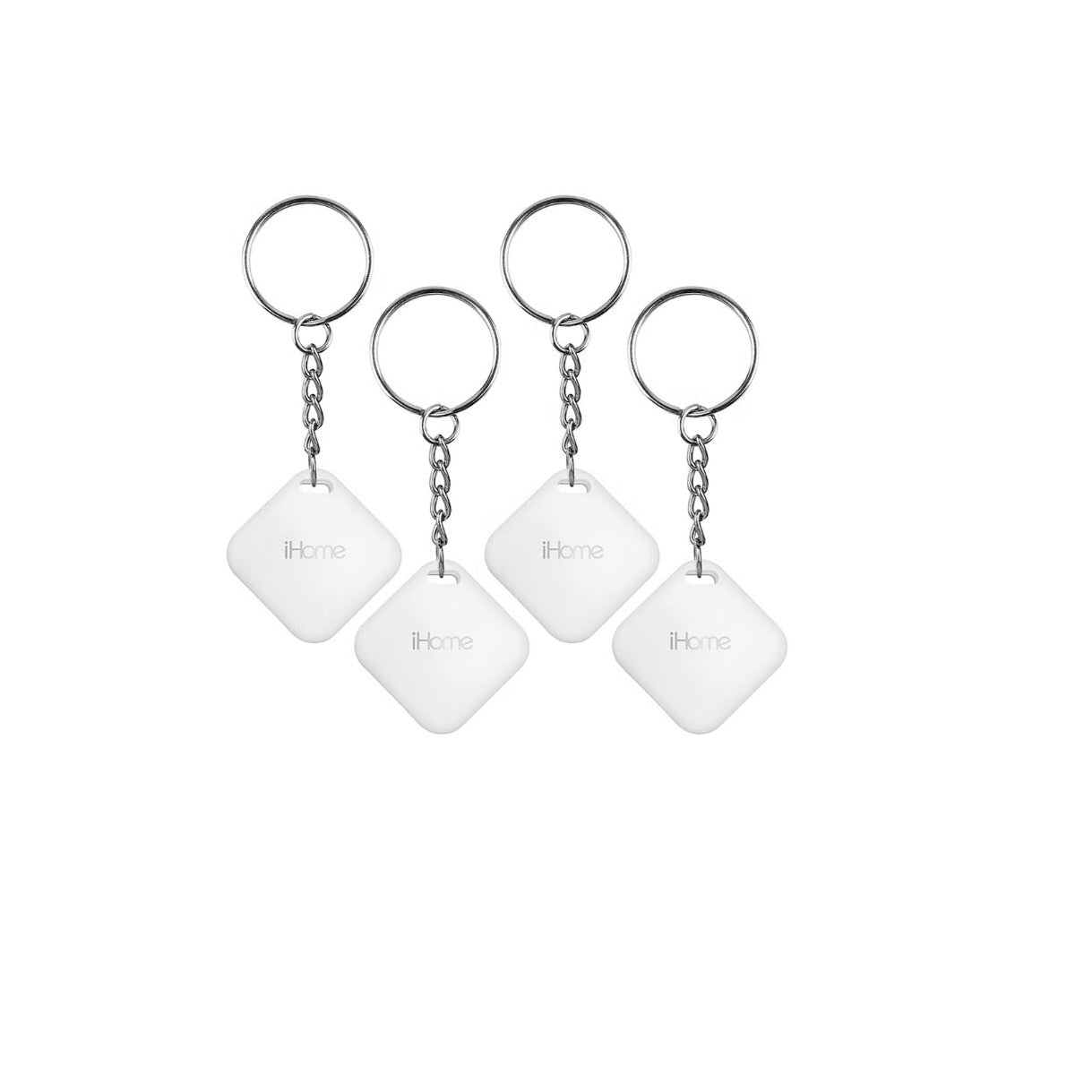 iHome 4-pack FindMy Bluetooth Tracker 2IHPA1014-WHT