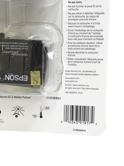 Epson T2201-5-SVH 220 Ink Jet Cartridge 5-Color Pack: Black Cyan Magenta Yellow