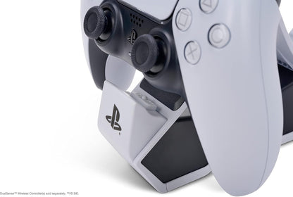 PowerA Twin Charging Station for PlayStation 5 DualSense Controller: USB Wall Charger