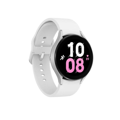 Samsung Galaxy Watch5 Aluminum Smartwatch 44mm BT - Silver SM-R910NZSAXAA