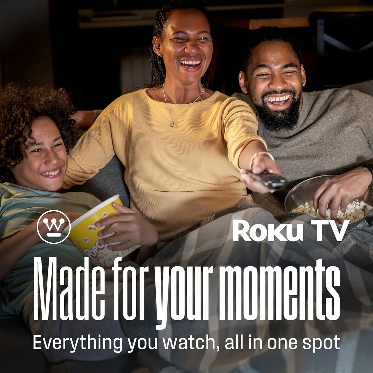 Westinghouse - 50-inch Mini-LED 4K UHD Roku TV with Dolby Vision, QLED, Local Dimming, WR50MX6500