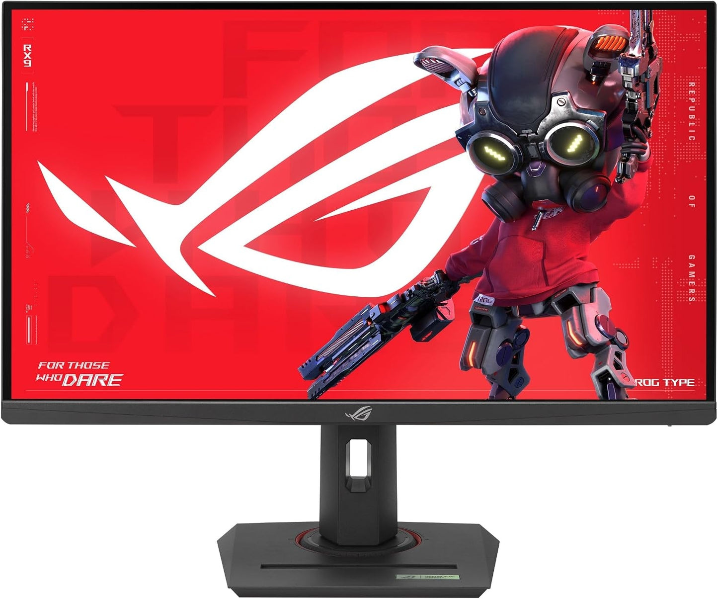 ASUS - ROG Strix 27" Dual Mode (4K 160Hz, FHD 320Hz) 1ms Gaming Monitor (DisplayPort, HDMI) - Black XG27UCG