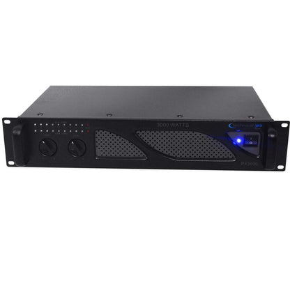 Technical Pro PX3000 Professional 2U 2-Channel 3000 Watt Power DJ Amplifier