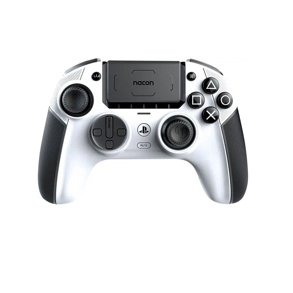 NACON Revolution 5 Pro Officially Licensed PlayStation Wireless Gaming Controller for PS5 / PS4 / PC Black/White 50-1727-01