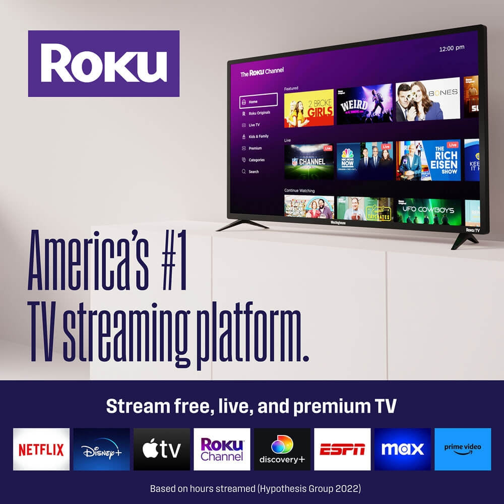 Westinghouse 32 inch Class 720P LED HD TV Smart Roku TV WR32HE2520