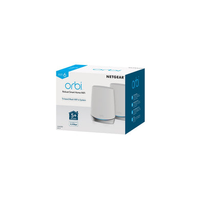 NETGEAR Orbi AX4200 Wireless Tri-Band Mesh Wi-Fi System RBK752-100NAS