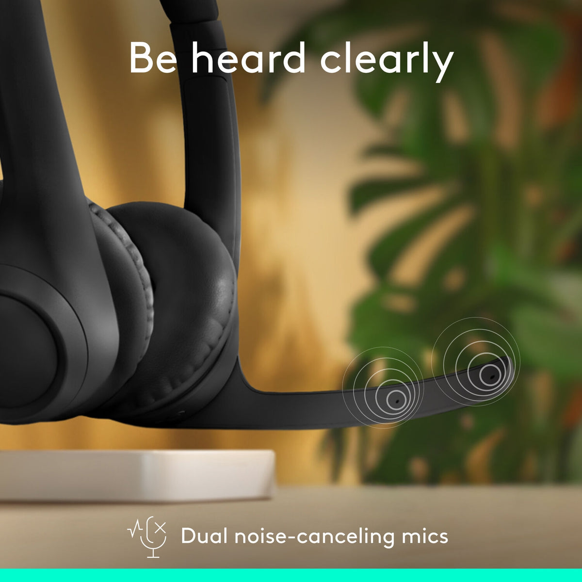 Logitech Zone 300 Wireless Headset Midnight Black 981-001406
