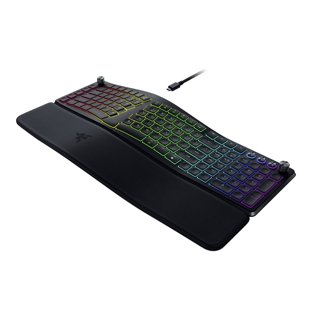 Razer Pro Type Ergo Wireless Split Ergonomic RGB Keyboard RZ03-05440200-R3U1