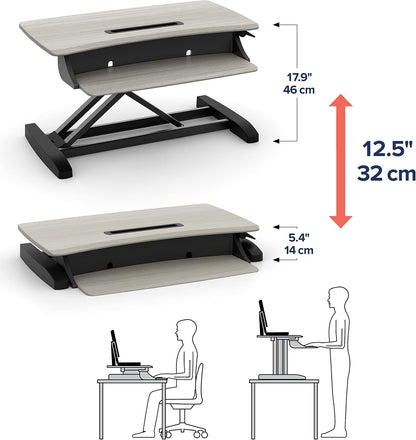 Ergotron – WorkFit-Z Mini Small Standing Desk Converter 33-458-917