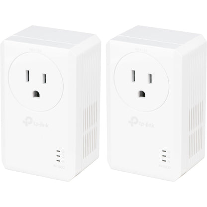 TP-Link TL-PA7017P AV1000 Gigabit Passthrough Powerline Starter Kit (US)