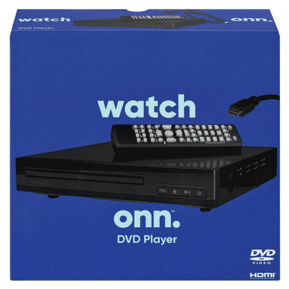 onn. HDMI DVD Player with Built-In Wi-Fi 1080p Output 100144581