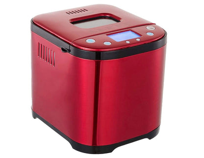 Frigidaire 15 Program Automatic Bread Maker, Stainless Red EBRM100-SSRED