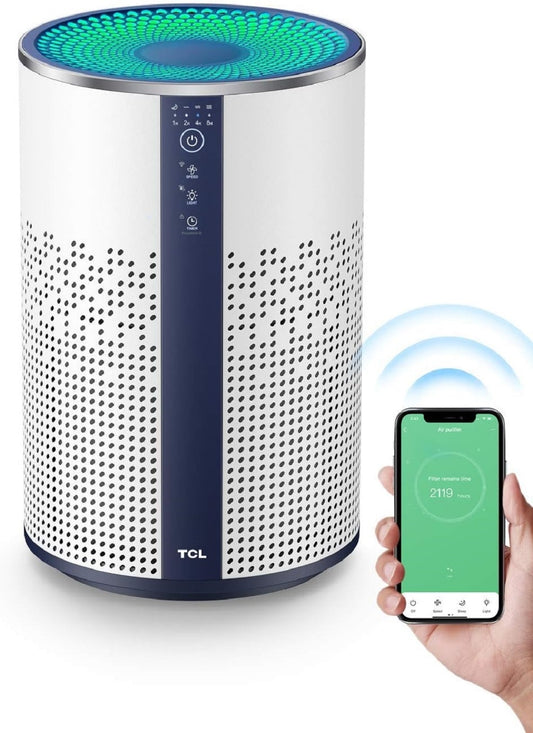 TCL Breeva A1W Smart Air Purifier 3-Stage True HEPA up to 805 sq ft