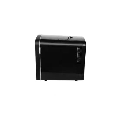 Frigidaire 12 in. 1 cu. ft. 9-Can 6-Liter Beauty Light Up Mini Refrigerator EFMIS209-BLACK includes 12v car adapter & 110v home power cord