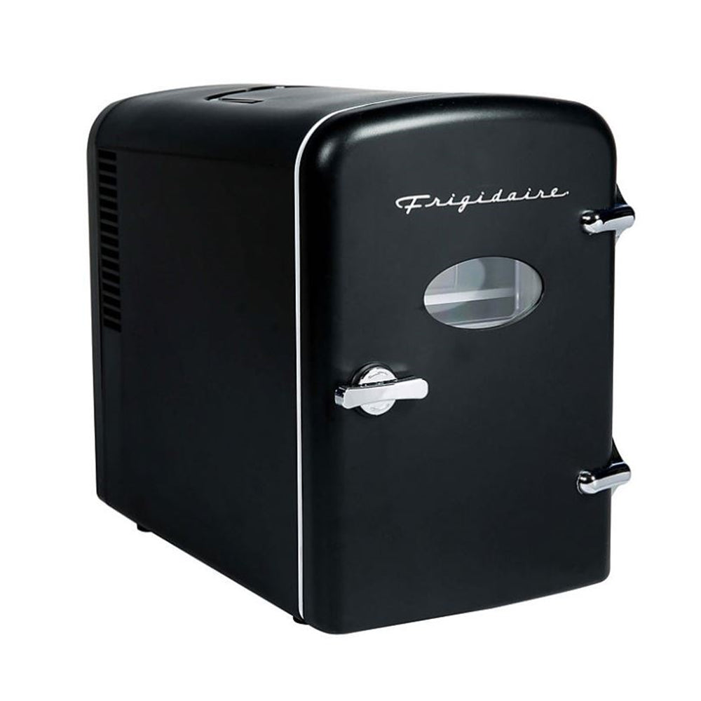 Frigidaire Retro 9-Can or 5 liters capacity Portable Mini Fridge EFMIS197-BLACK
