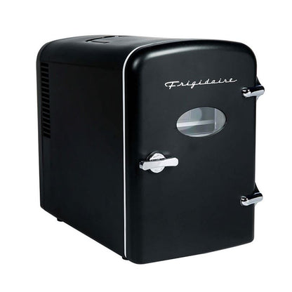 Frigidaire Retro 9-Can or 5 liters capacity Portable Mini Fridge EFMIS197-BLACK