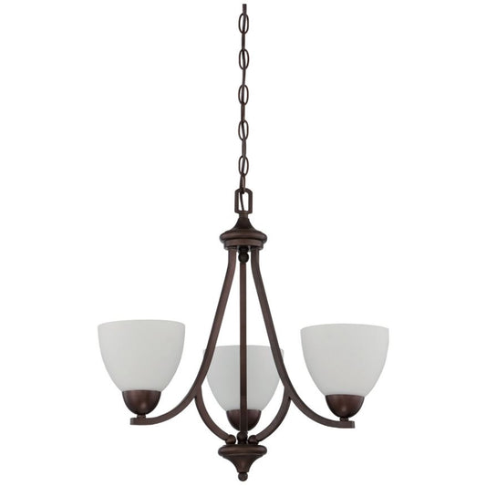 LUMINANCE Chandelier Preston 3-Lights 100W Provincial Bronze - F16083-64