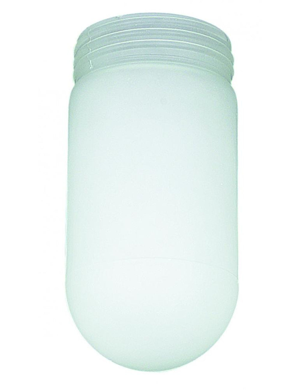 Luminance Frosted Vapor Proof Globe 7" high, 3 -1/4 Fitter G953