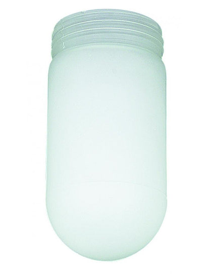 Luminance Frosted Vapor Proof Globe 7" high, 3 -1/4 Fitter G953
