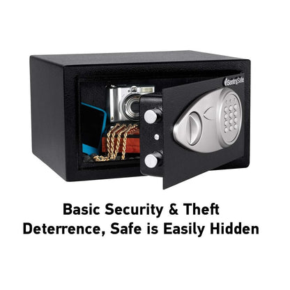 SentrySafe X041e 0.4 Cubic Feet Black Security Digital Safe