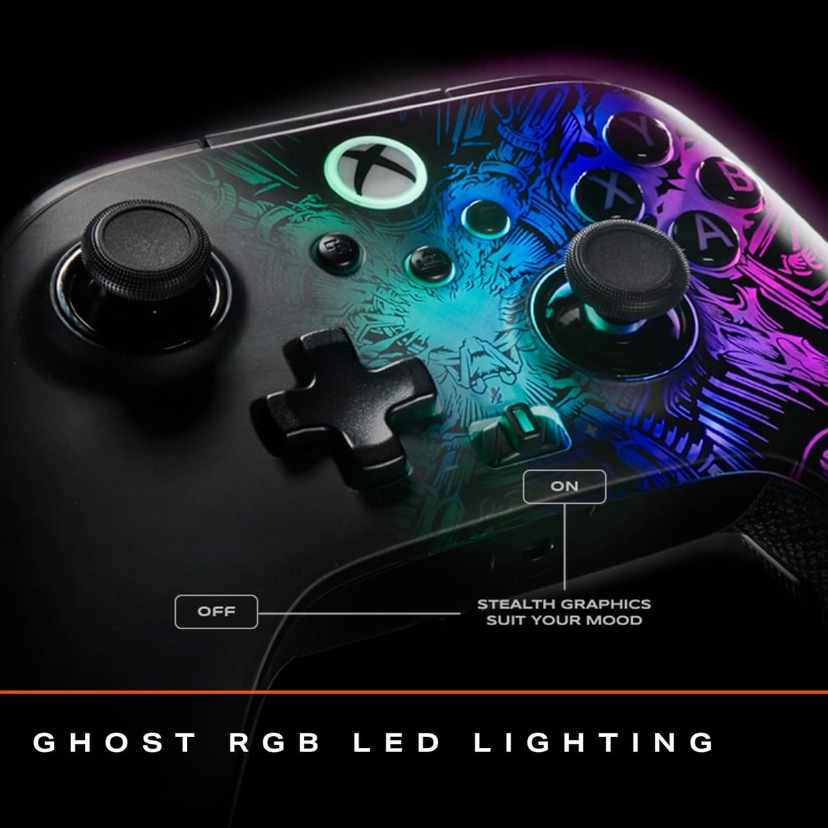 Xbox PowerA - FUSION Pro Wireless Controller for Xbox Series X|S with Lumectra - Black