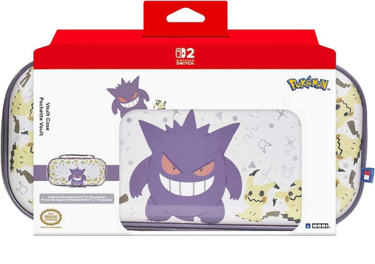 Hori - Vault Case (Gengar & Mimikyu) - Gray NSX-095U