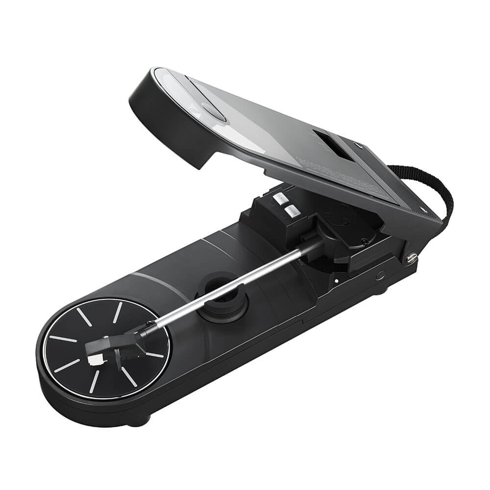 Audio-Technica - AT-SB727-BK Sound Burger Portable Turntable - Black