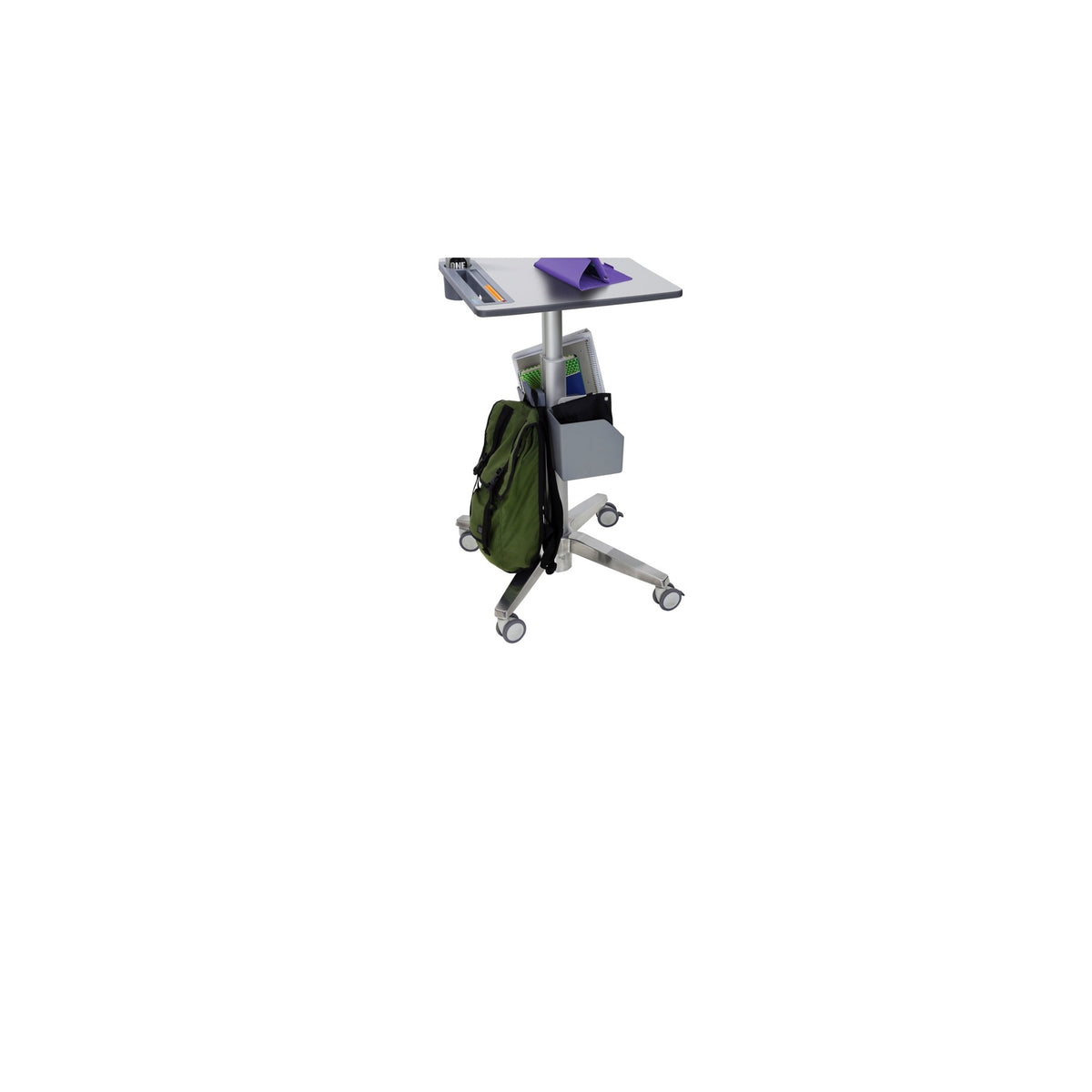 Ergotron LearnFit Tall - Standing Desk - Rectangular - White 24-481-003