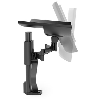 Ergotron 45-630-224 TRACE Single Monitor Desk Mount Matte Black