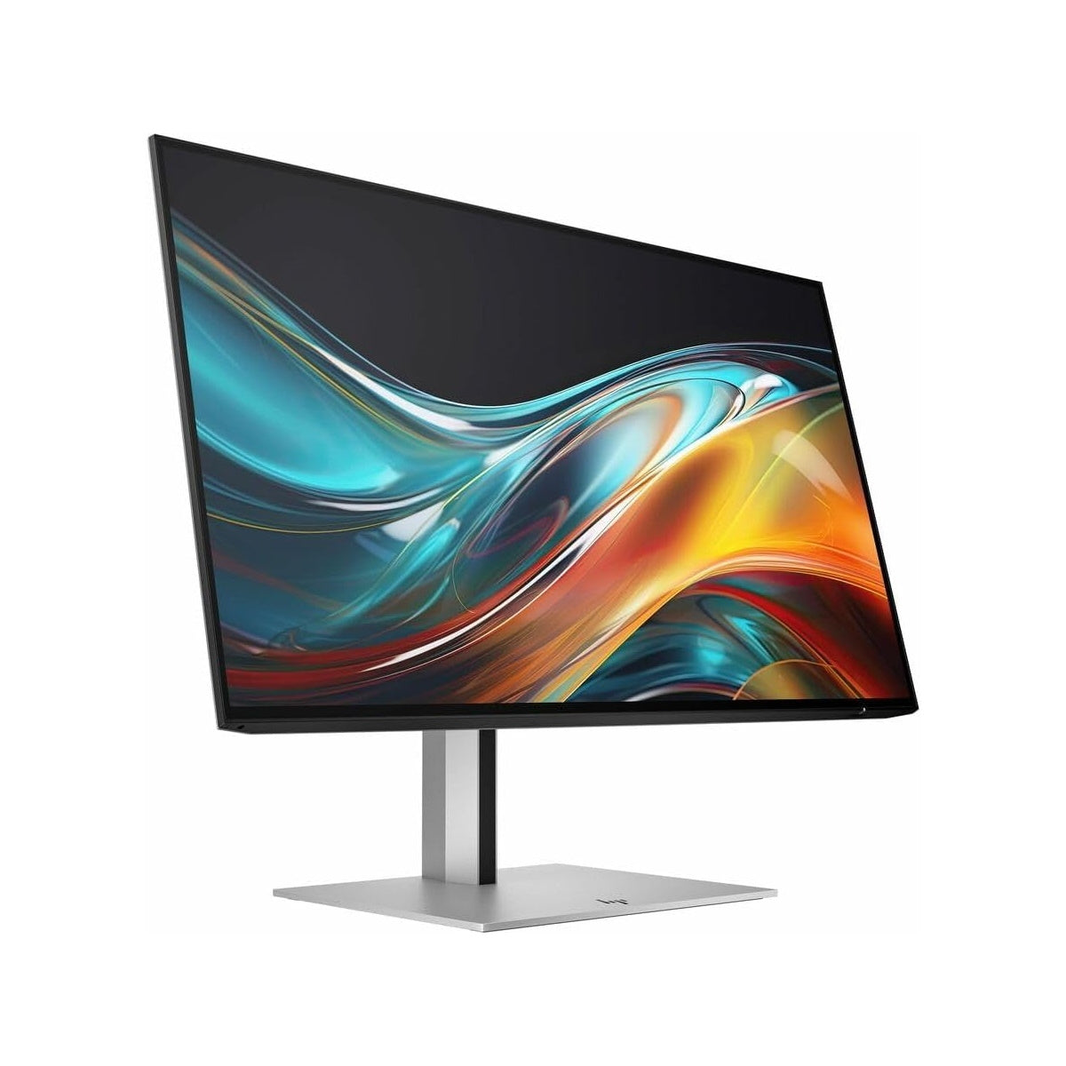 HP 7 Pro 724pf 24" 100Hz 5ms FHD IPS Monitor, DP, HDMI & DKZ Hub 8X530AA - Black/Silver