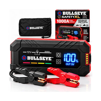 BULLSEYE SafetyXL 1000A Car Battery Jump Starter Portable, 12V