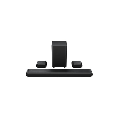 TCL S Class S510W 5.1-Channel Soundbar System with Wireless Subwoofer & Surround Speakers – 300W, DTS Virtual:X, Bluetooth, Black