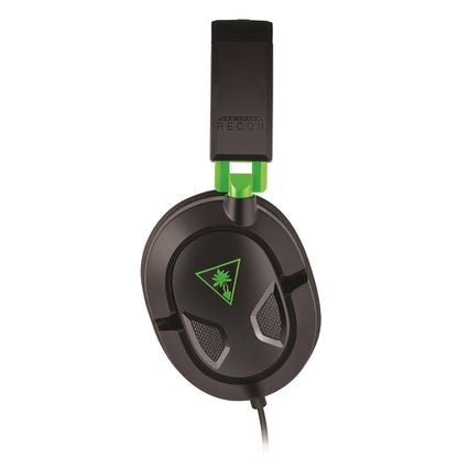 Turtle Beach - Recon 50X Wired Gaming Headset for Xbox Series X|S, Xbox One, PS5, PS4, PS4 Pro, PC & Mobile - Black/Green TBS-2303-05