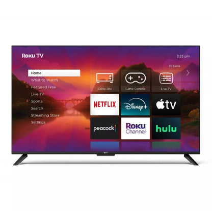 Roku 50" 4K LED Smart Roku TV Streaming Capability TV Apps Wi-Fi 50R4A4