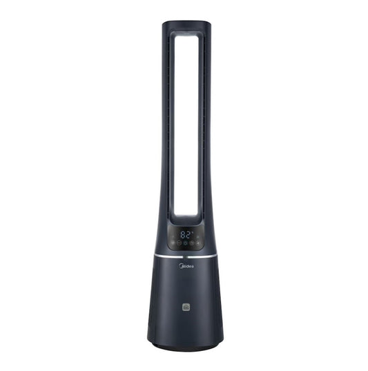 Midea 41" Bladeless Tower Fan & HEPA Air Purifier with Remote Control AMS150-PBW