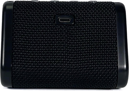 QFX BT-ZXO IPX-7 Rechargeable Waterproof Bluetooth Speaker Black