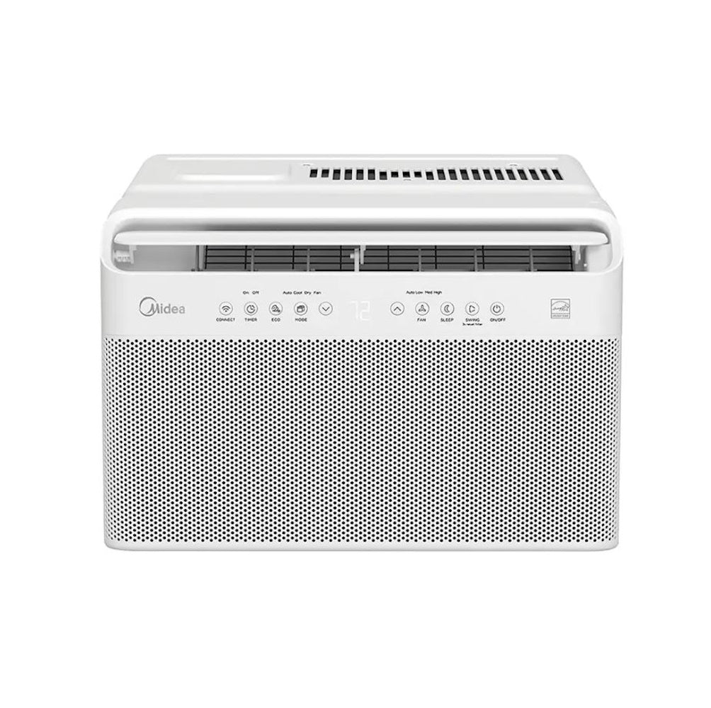 Midea 12,000 BTU DOE U-Shaped Smart Window Air Conditioner, for spaces up to 550 sq. ft. MAW12V1QWT