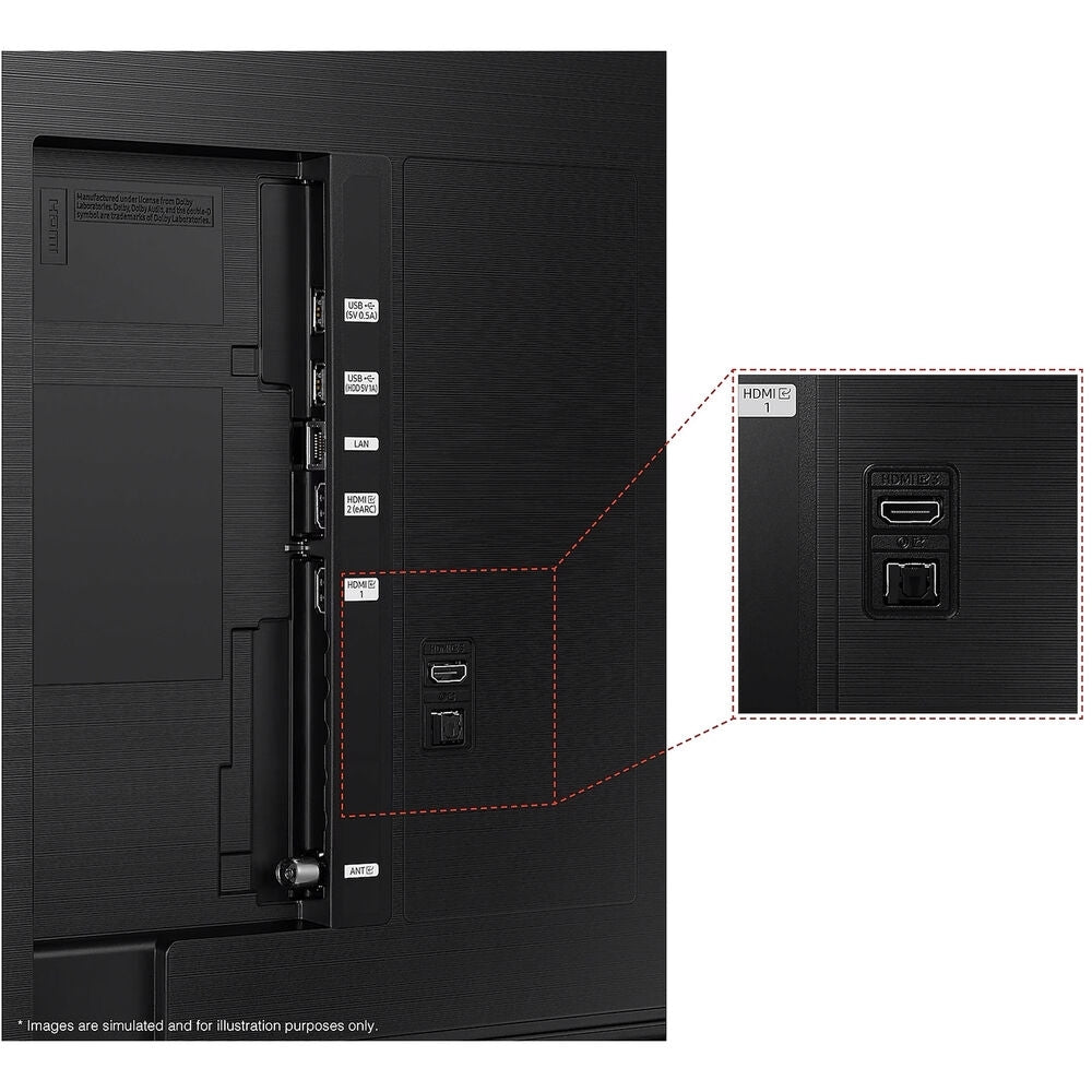 Samsung 50" HBU8000 4K Ultra HD LED-LCD Smart Hospitality TV HG50BU800NFXZA