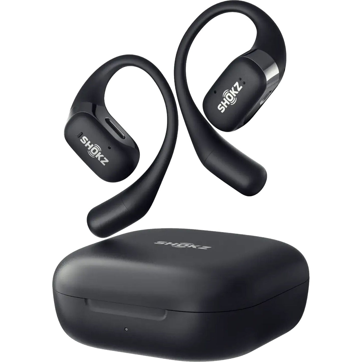 SHOKZ OpenFit Open-Ear True Wireless Earbuds Black T910-ST-BK-US