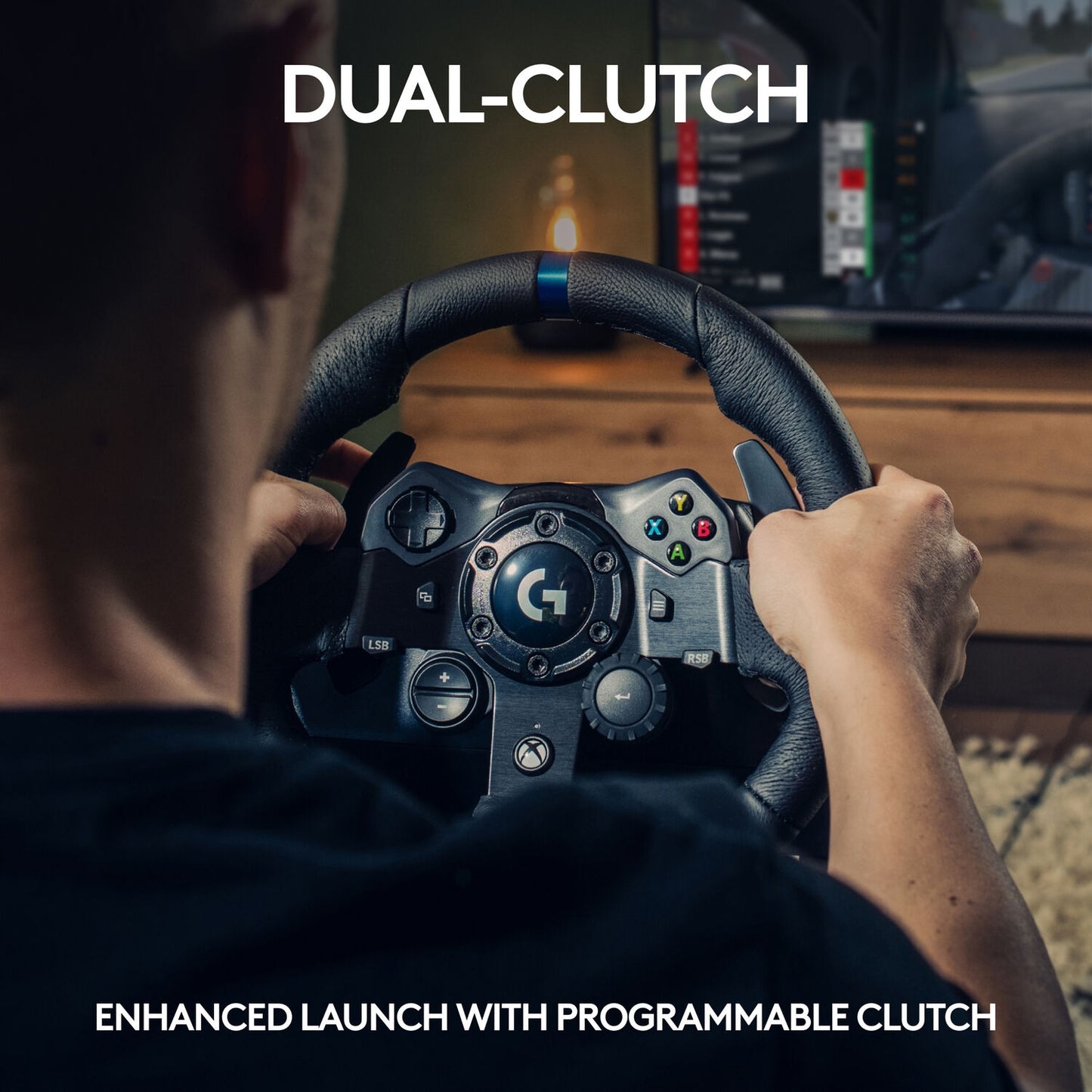 Logitech G G923 TRUEFORCE Sim Racing Wheel and Pedals for PC, Xbox X|S & Xbox One 941-000156