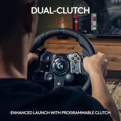 Logitech G G923 TRUEFORCE Sim Racing Wheel and Pedals for PC, Xbox X|S & Xbox One 941-000156