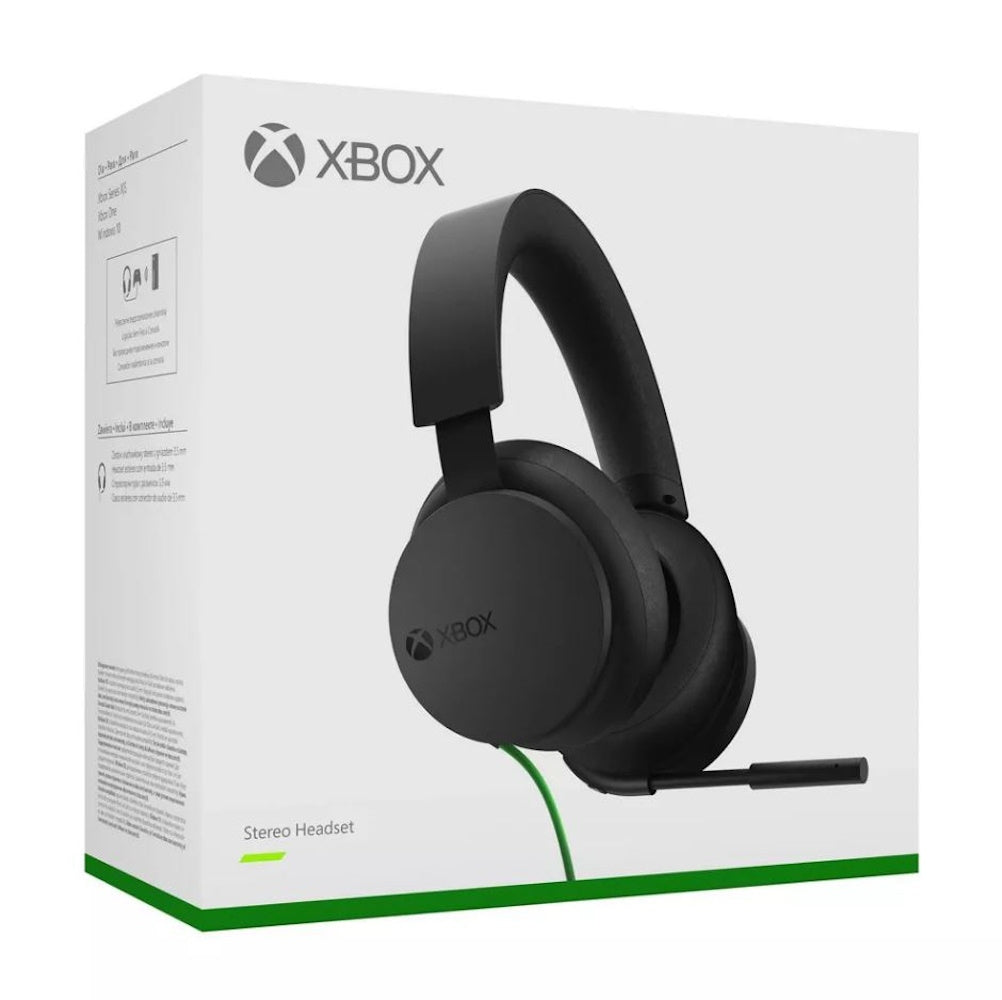 Xbox Wired Gaming Stereo Headset for Xbox Series X|S/Xbox One: Foam Cushions, 3.5mm Jack 8LI-00001