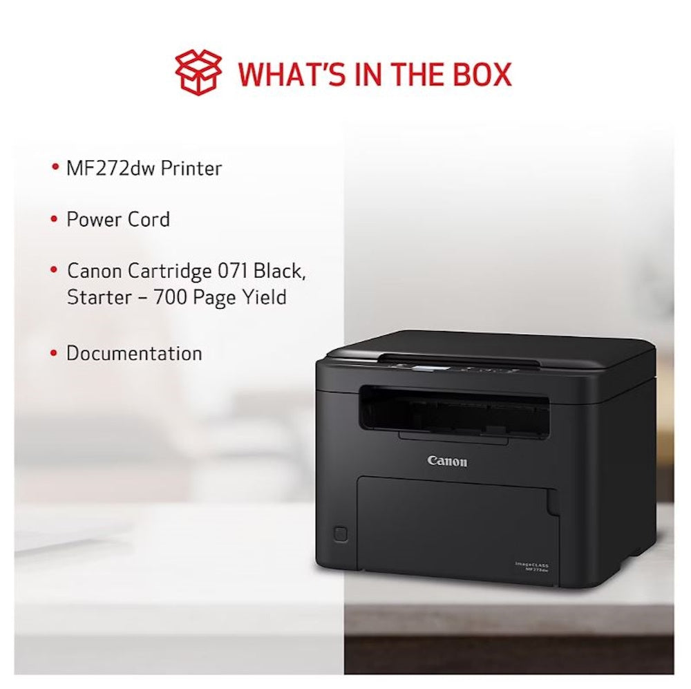 Canon imageCLASS MF272DW - Multifunction, Wireless, Duplex Laser Printer 5621C018