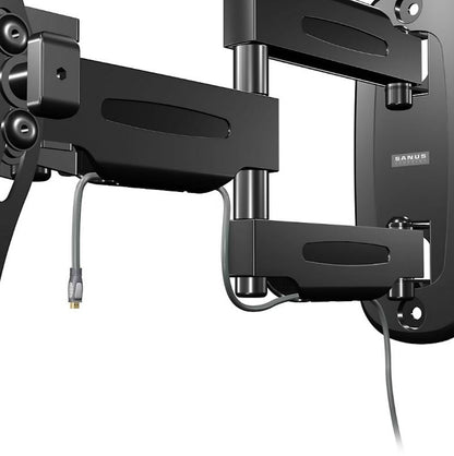 Sanus Decora Full-Motion Wall Mount for TVs 32"-55", up to 50 lbs., Full range of movement allows smooth extend, tilt, swivel and roll motions - DMF215-B1