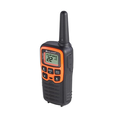 Midland X-TALKER 28-Mile, 22-Channel FRS 2-Way Radios (Pair) Orange T51VP3X6