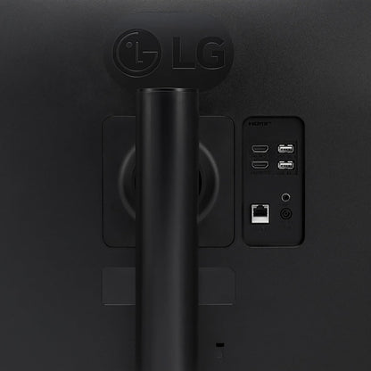 LG 34" WQHD 100Hz 5ms Smart Monitor with HDR10 (HDMI, USB-A) Black 34SR65QC